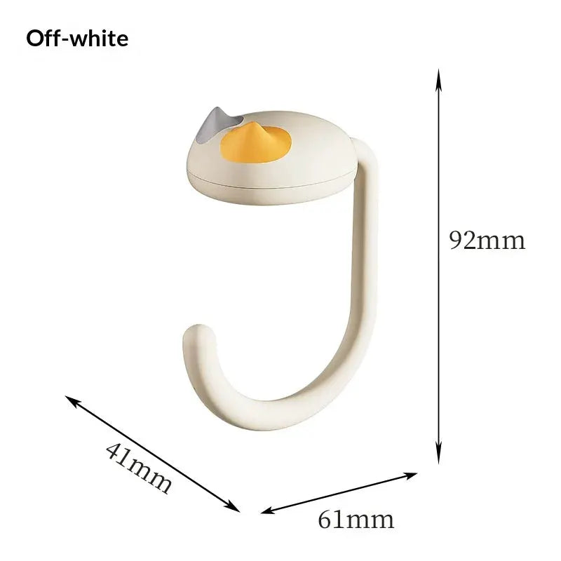 Desk Edge Hook Backpack Hanger No Drilling Holes Dormitory Gadget For Primary School Students