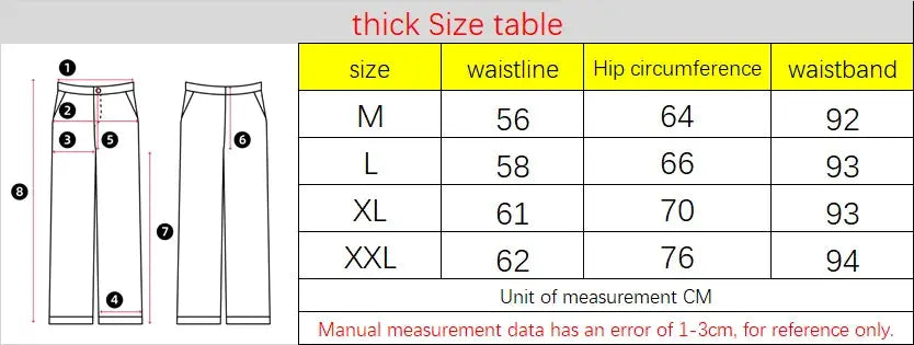 Winter warm leggings for women by Simples Market, high-waisted thermal, high-stretch, two leggings shown with size chart