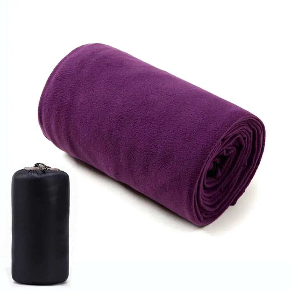 Ultra Light Fleece Sleeping Bag Liner For Adults Portable Warm Bedding For Camping And Travel