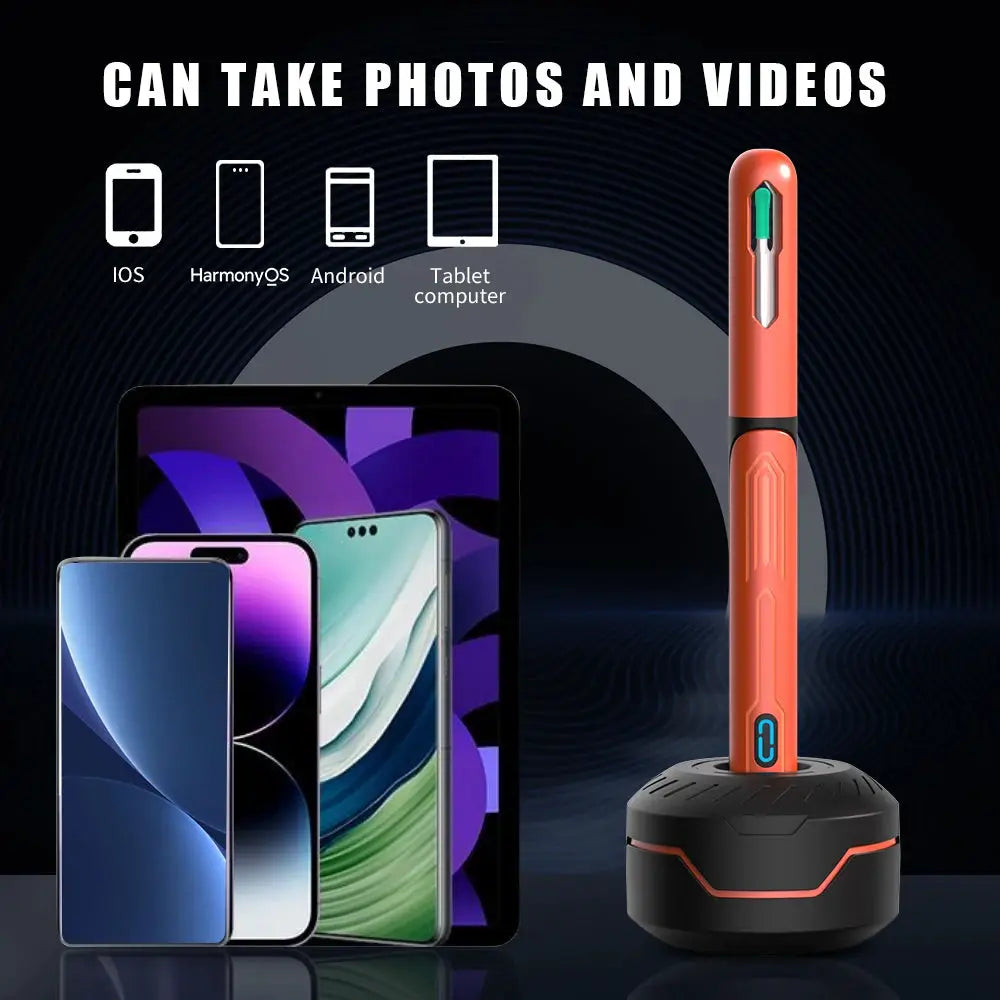 NK3 Pro Ear Cleaner With Camera Set 1296P HD Camera 360 Degree Wide Angle Lens For Precise Wax Removal