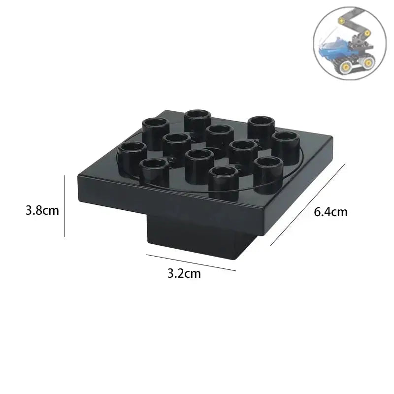 Big Building Blocks Traffic Mechanical Construction Set For Kids Compatible Large Bricks Educational Science Toy Gift