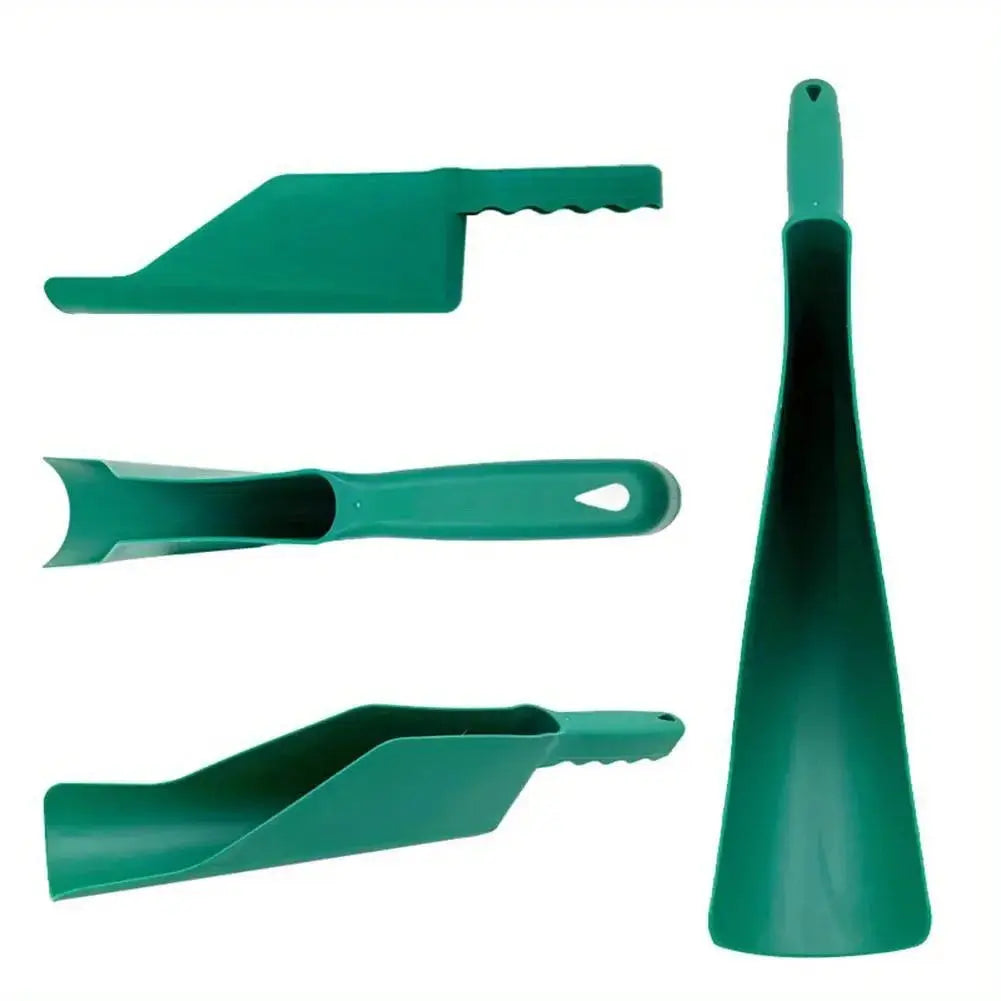 Gutter Getter Scoop Cleaning Roof Tool Flex Fit Multi Use Debris Removal For Eaves Gardens Leaves Gutter Spoon Shovel