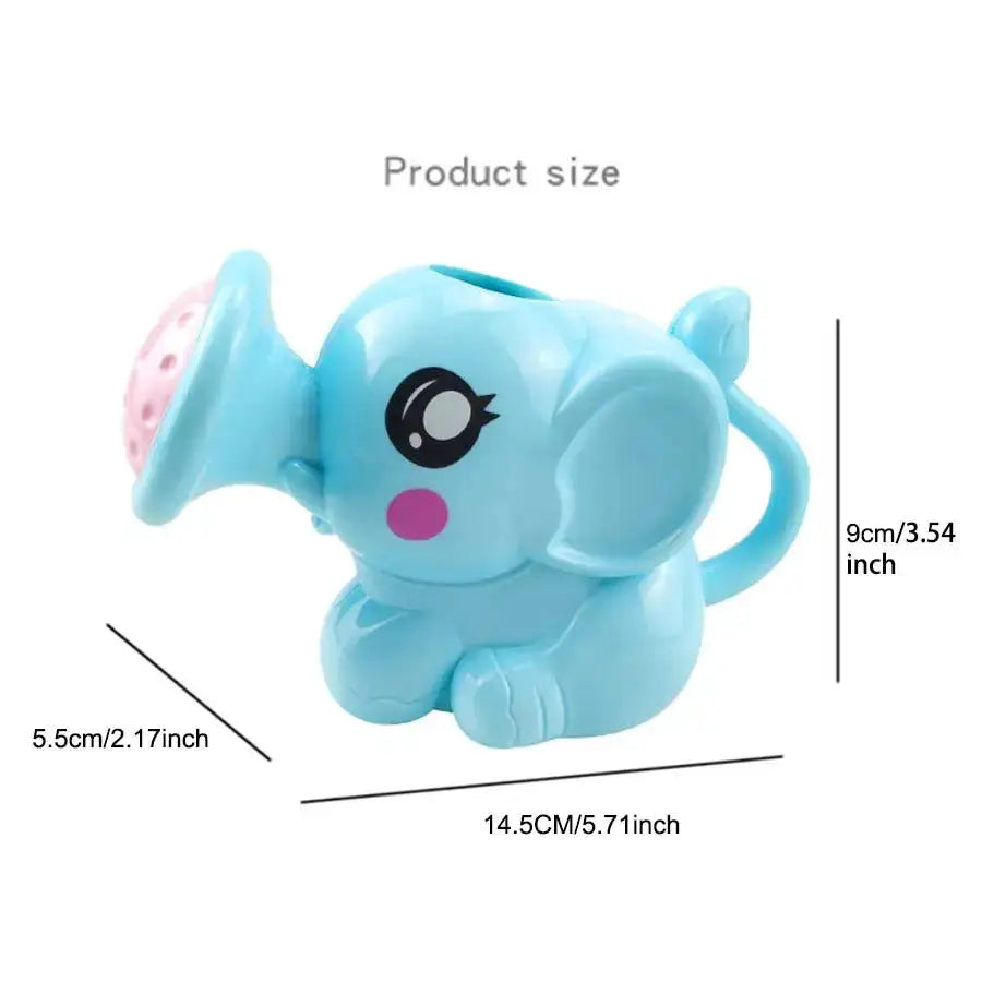 Cute Elephant Baby Bath Toy With Water Spraying Cloud Shower For Kids Bath Time Fun