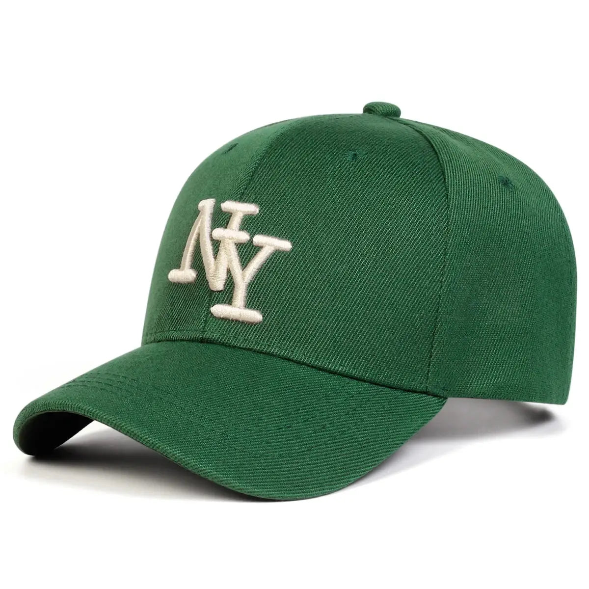 Unisex NY Letter Embroidered Baseball Cap Adjustable Sun Protection Hat For Spring Autumn Outdoor Wear
