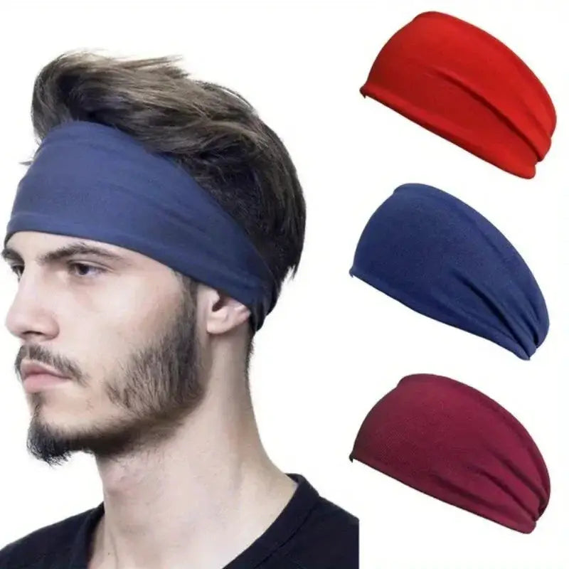 Sports Sweatproof Headband Quick Drying Breathable Sweat Absorbing For Running And Yoga