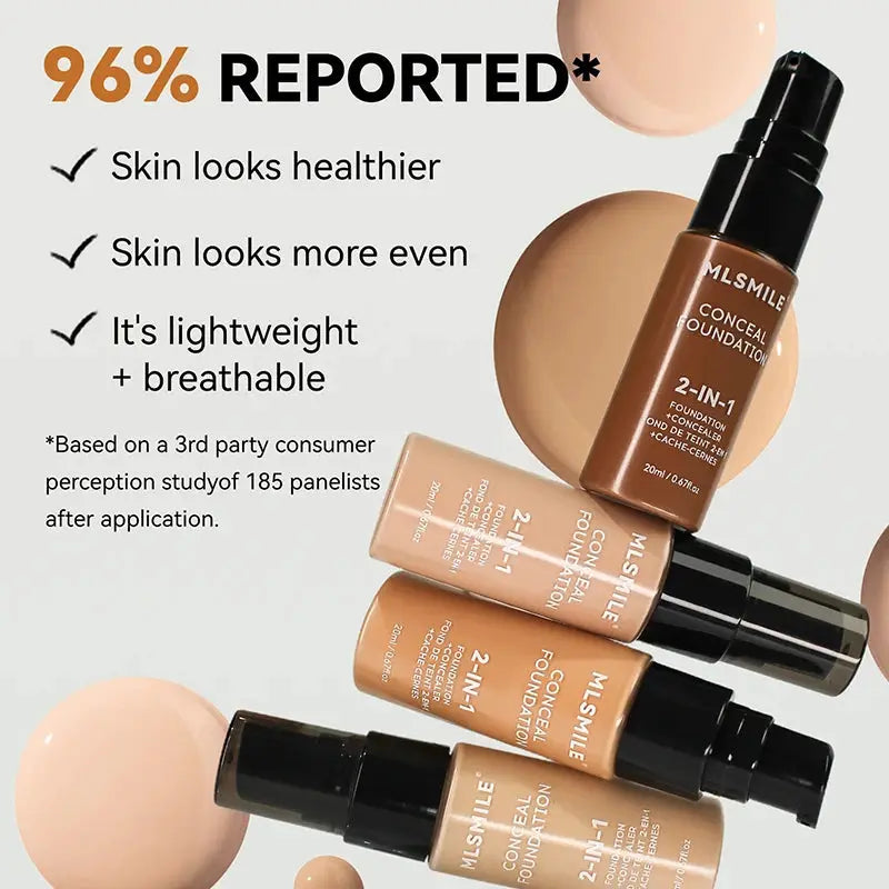 Oil Control Matte Foundation BB Cream Waterproof Full Coverage Concealer Liquid Base Professional Makeup