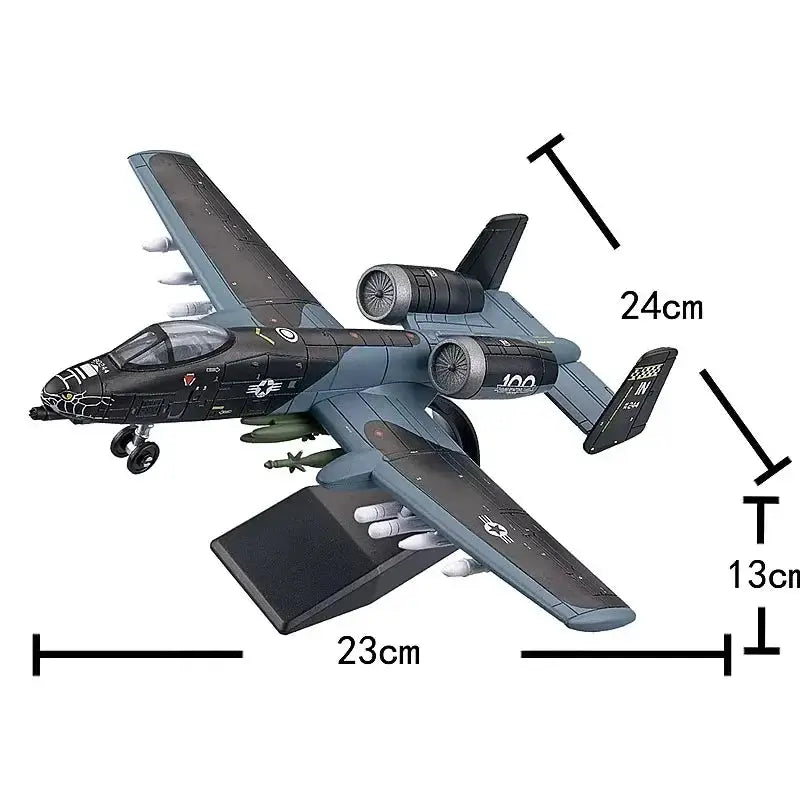 Military Series Building Blocks A10 Thunderbolt II And F14 Tomcat Fighter Aircraft Set For Kids Birthday Gift