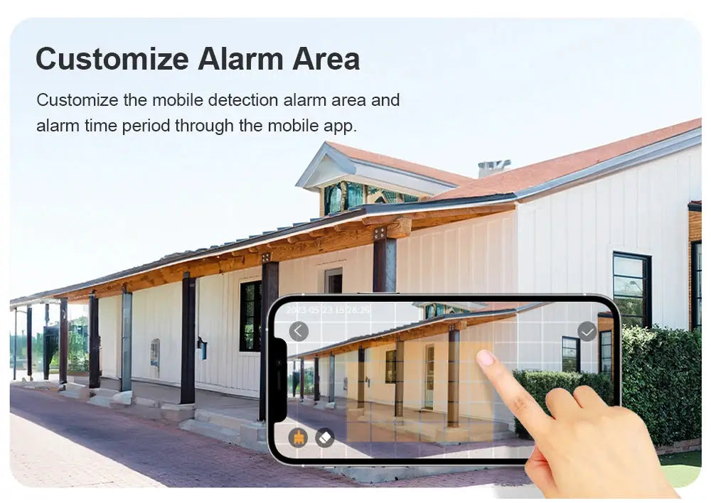 LS VISION 4G/WiFi outdoor solar security camera, 8MP dual lens, PIR, SIM card, waterproof