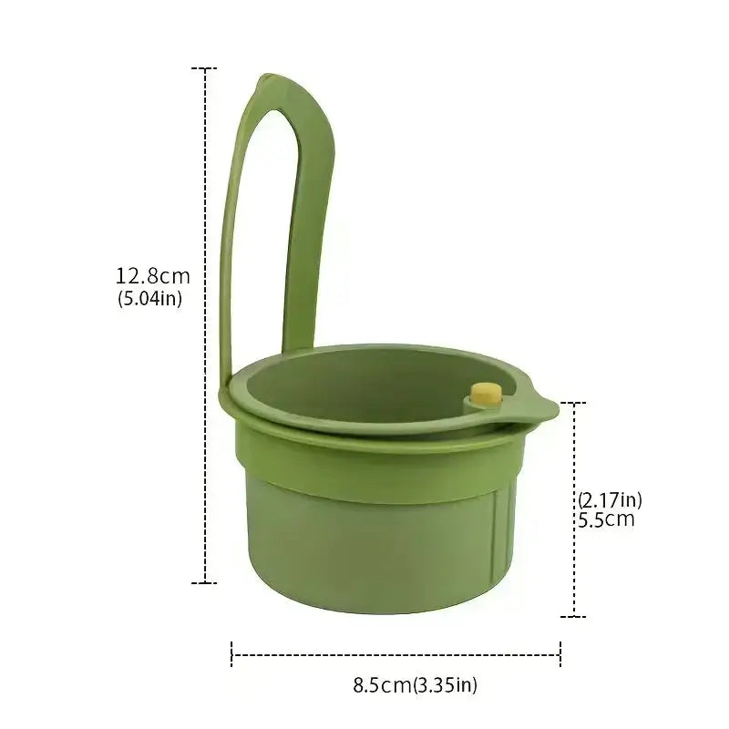 Multi Functional Food Strainer Sink Organizer For Kitchen And Bathroom Use With Efficient Drainage And Storage Solution