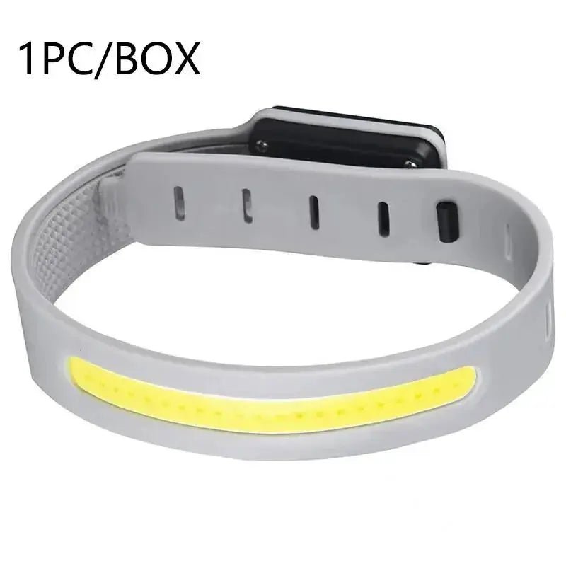 COB LED Armband Light 500LM Type C USB Rechargeable IPX4 Waterproof