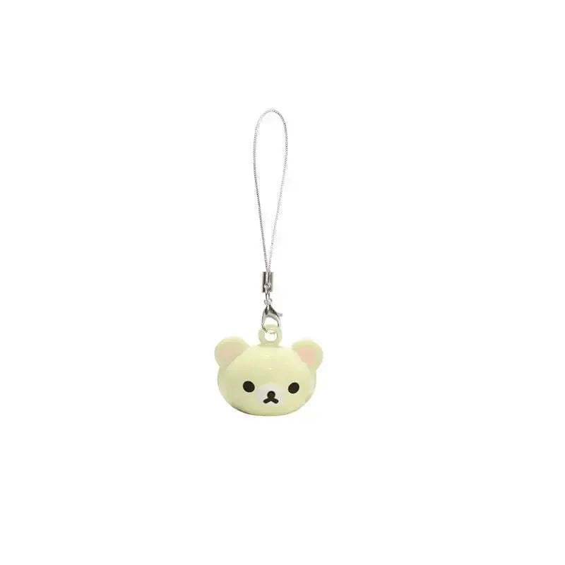 Cute Bear Pendant Phone Chain Charm Y2K Handmade Kawaii Keychain Bag Accessory For Women And Girls