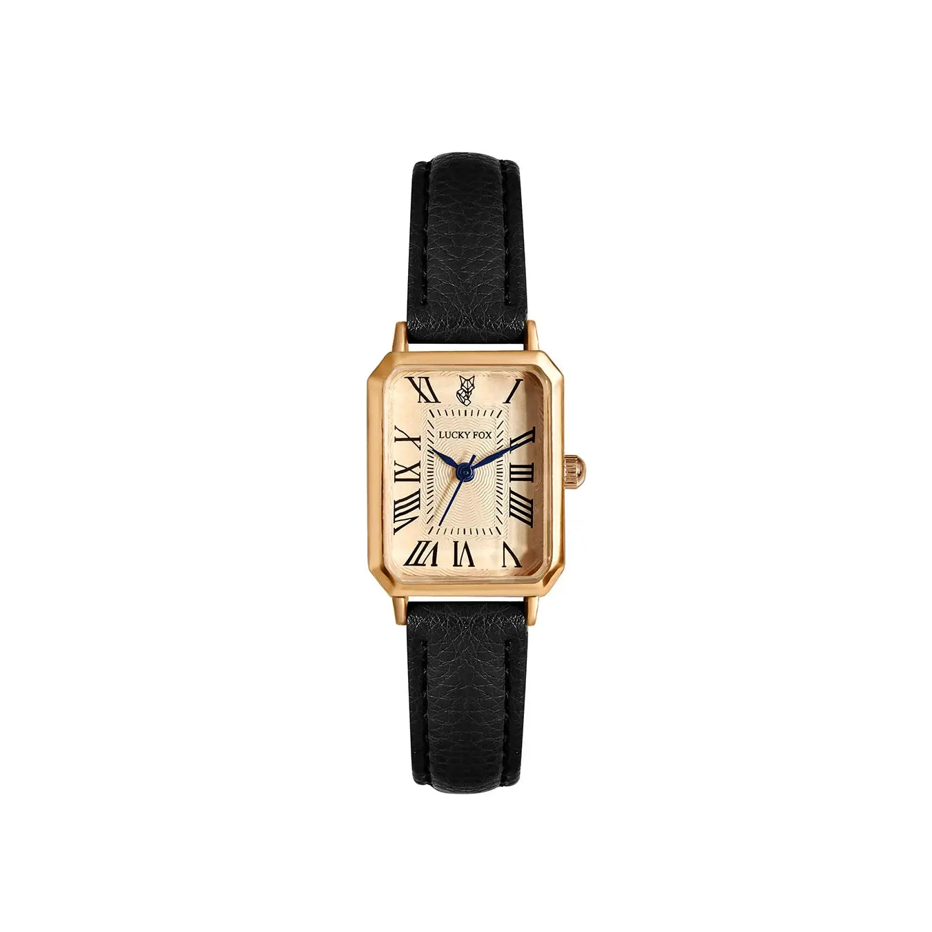Retro Digital Dial Square Leather Strap Quartz Wristwatch For Women Casual Elegant Gift Timepiece