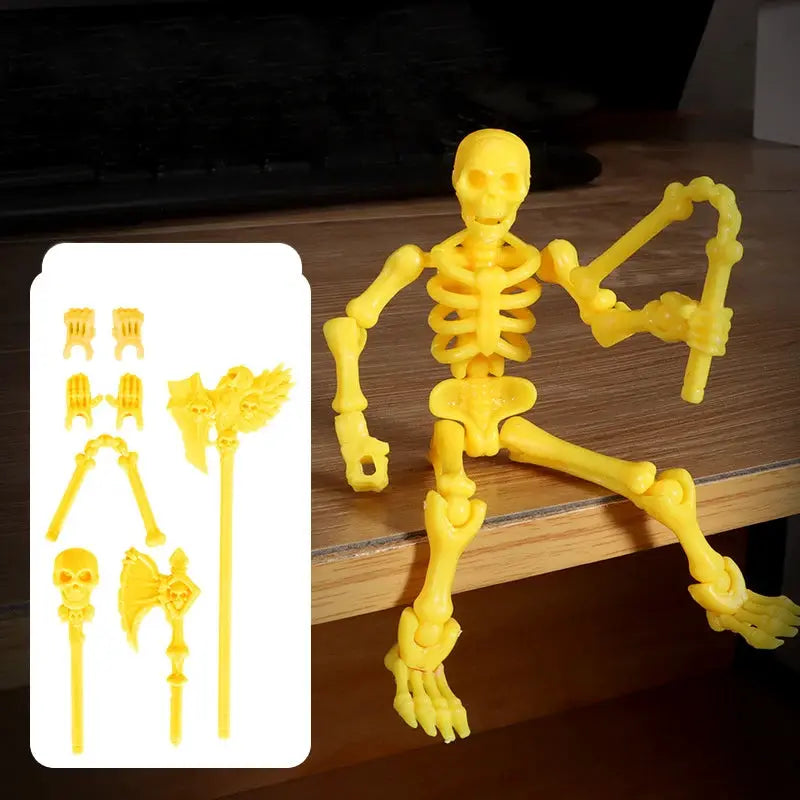 T13 3D Printed Movable Multi Jointed Action Figure Set Lucky 13 Nova 13 Collectible Figures