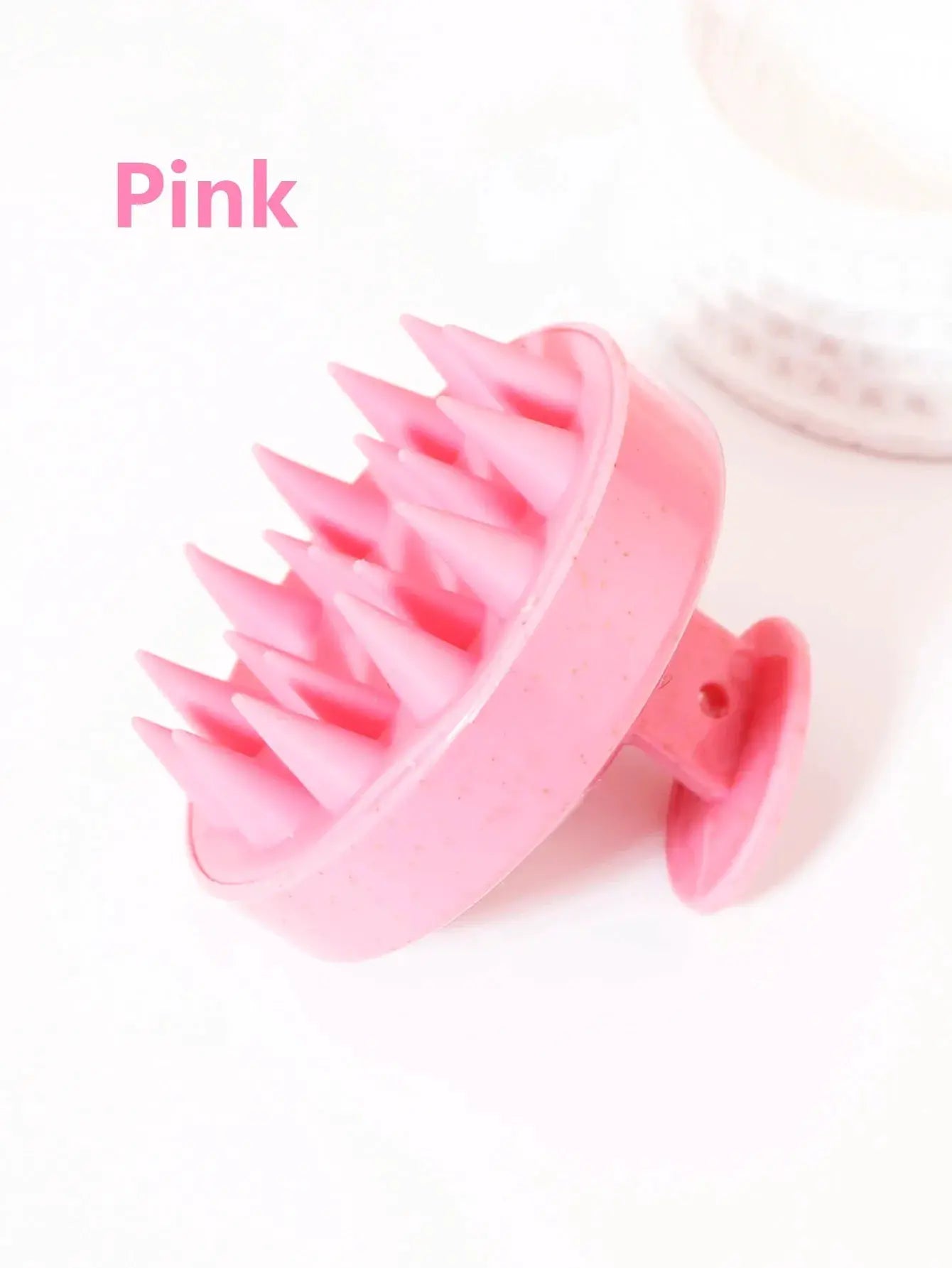 Silicone Scalp Massage Brush for Hair Wash and Shower Spa Soft Body Massage Tool for Hair Care