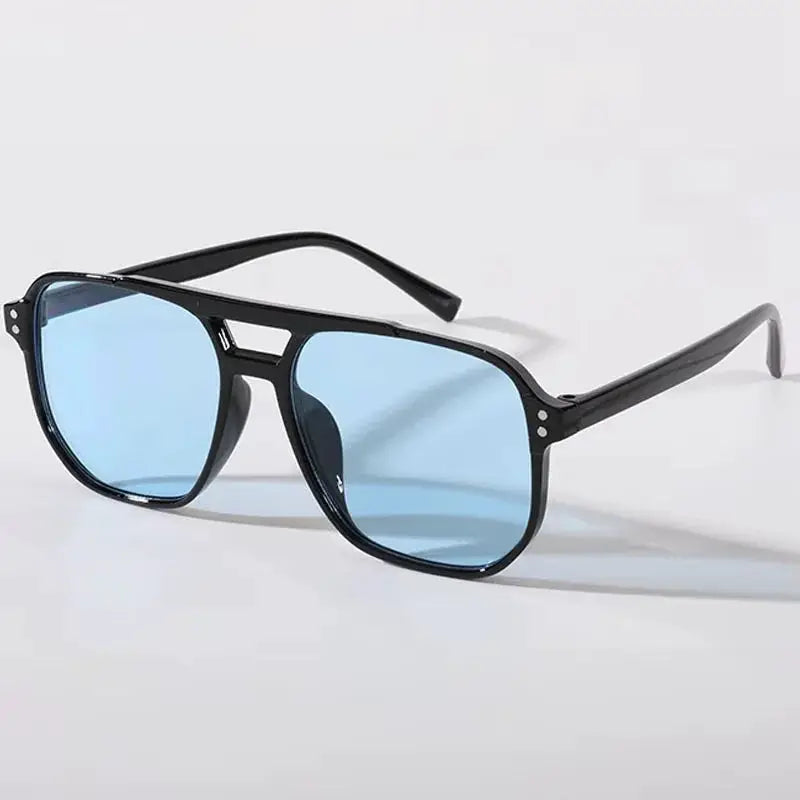 Designer Vintage Big Square Sunglasses Unisex UV400 Protection for Men and Women