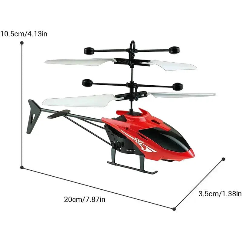 Rechargeable Mini RC Drone With Remote Control Fall Resistant Design For Safe Durable Kids Toys