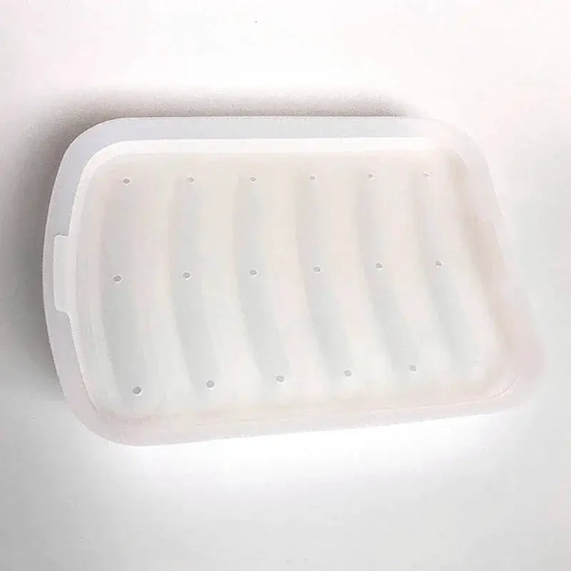 Six Grid Silicone Sausage Mould With Lid For Homemade Sausages And Hot Dogs Diy Bakeware Kitchen Tool Set
