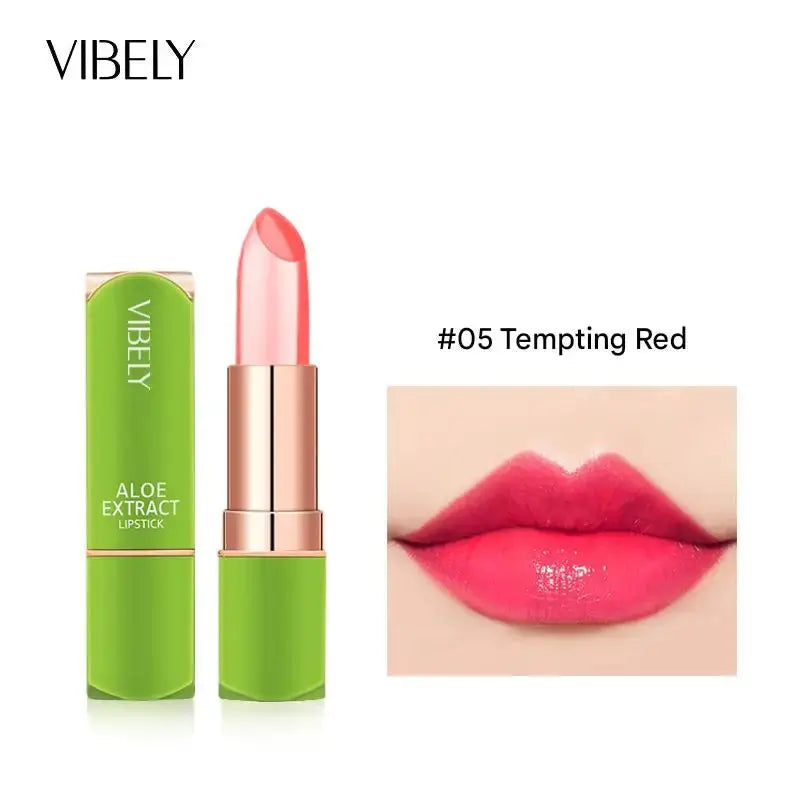 Vibely 7 Color Mood Changing Lip Balm With Aloe Vera Hydration And Long Lasting Color Shifting Shine
