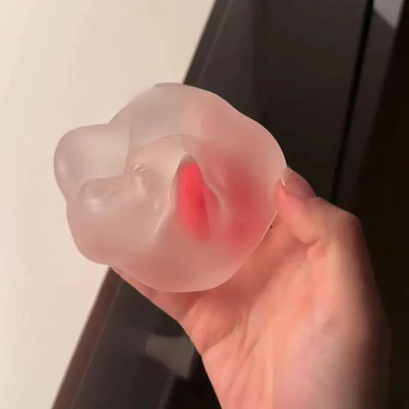 Strawberry Mochi Squeeze Toy For Stress Relief Slow Rebound Fidget Toy Anger Venting And Relaxation