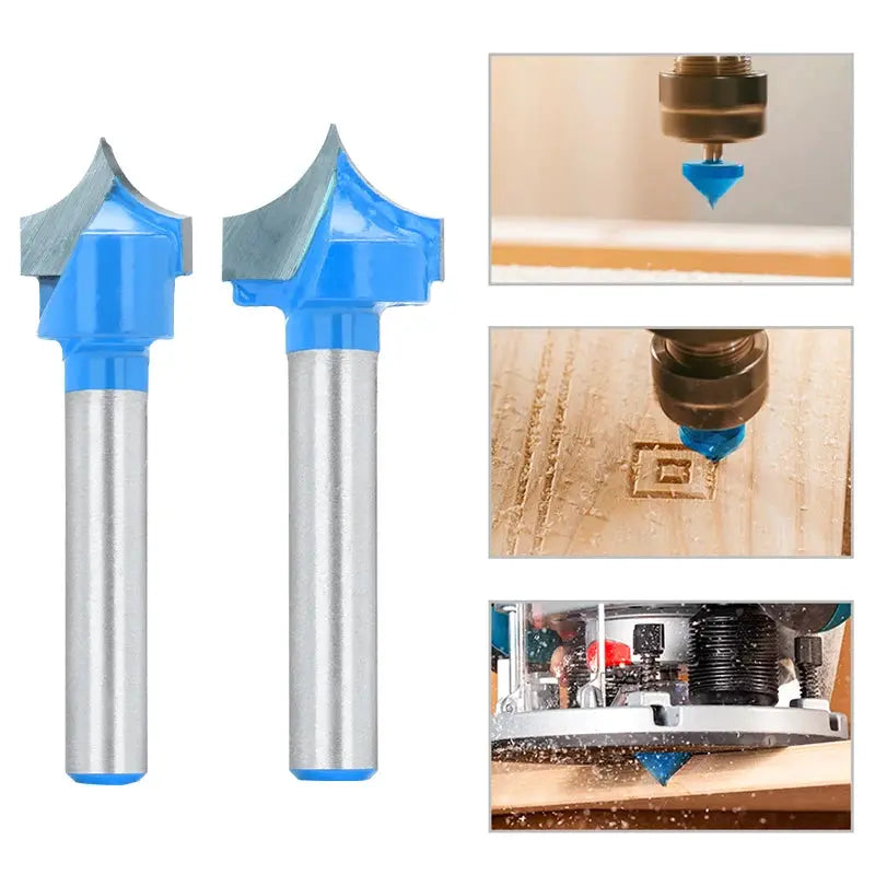 XCAN 6mm Shank CNC Round Nose Milling Cutter Solid Carbide Bit For Woodworking 12-32mm Round Point Cut Bit 1pc