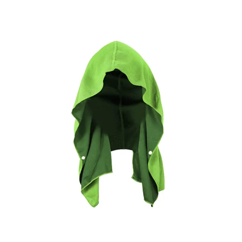 Cooling Hoodie Towel With Evaporative Cool Technology Instantly Cools When Wet Ideal For Sports Fitness Gym
