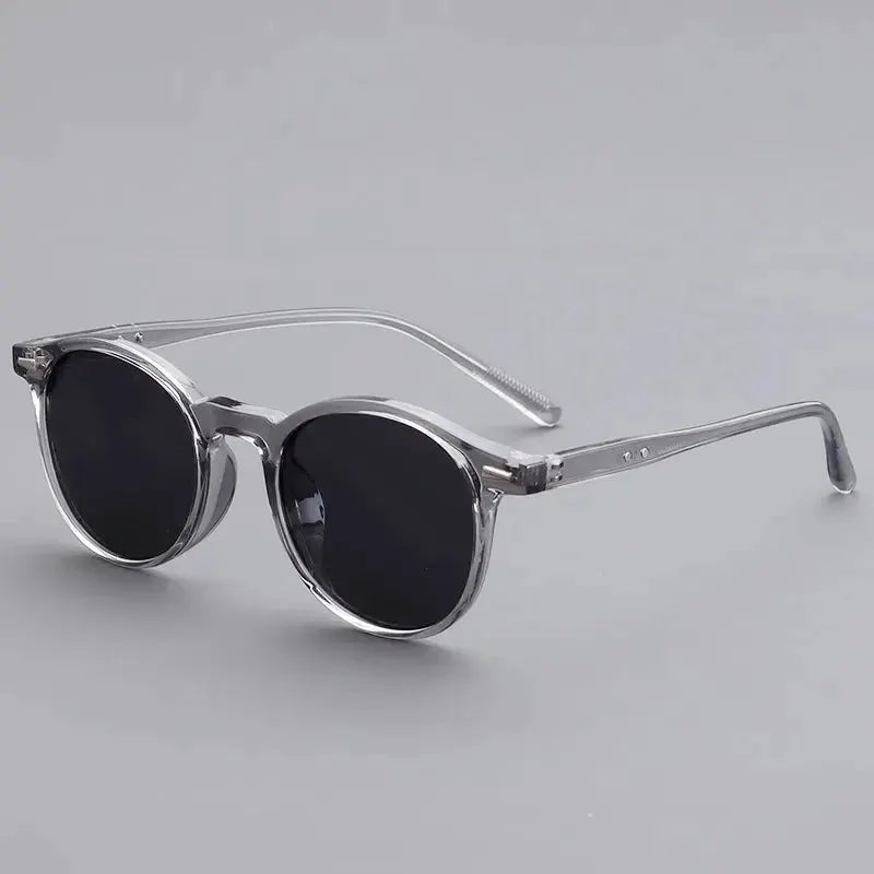 VintageVista Round Sunglasses Unisex Classic Circular Frame Eyewear For Timeless Style And Comfort