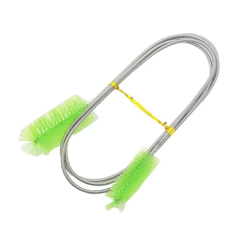 Stainless Steel Aquarium Cleaning Brush For Water Filter Pumps Lily Pipes Air Tubes Hoses Fish Tank Maintenance