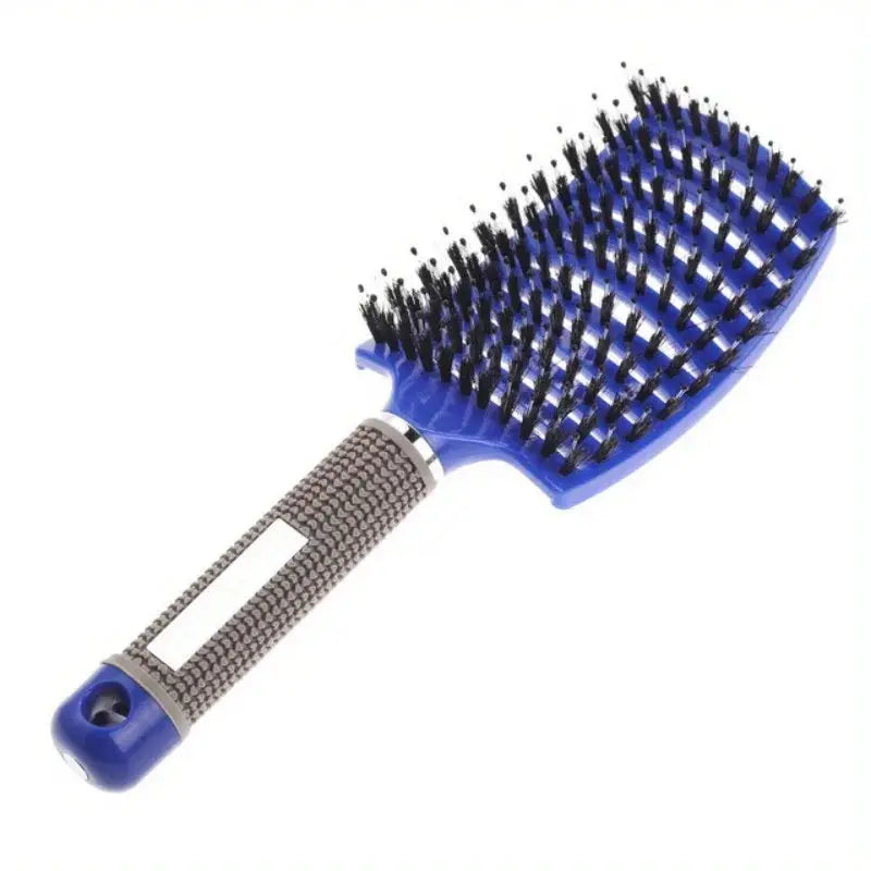 NovaGlow Magic Scalp Massage Hair Brush For Wet Curly Hair With Non Slip Handle Detangling Tool