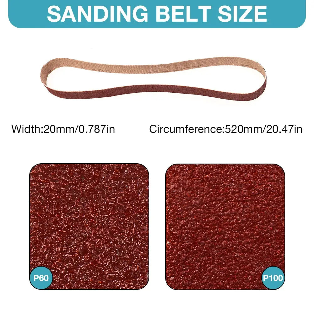 Grinder Mini Sander Multifunctional Cordless Polishing Machine Belt Sander Conversion Kit for Home DIY Enthusiasts