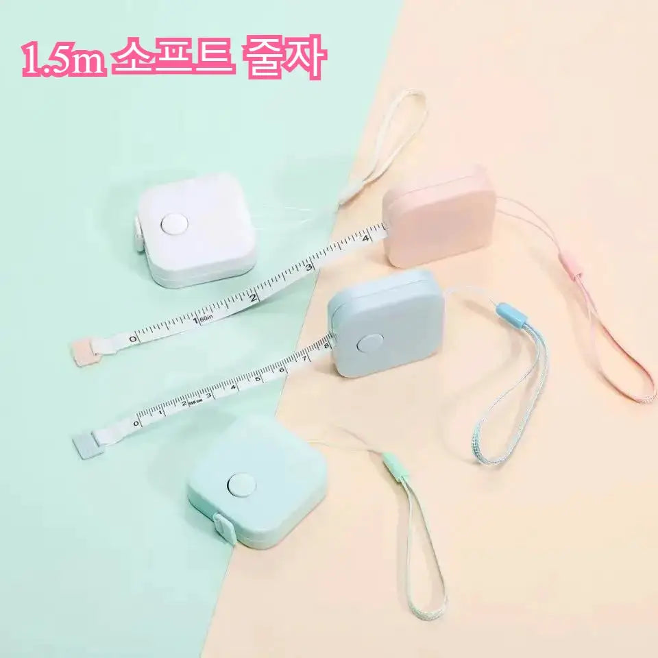 Retractable Double Scale Tape Measure For Body Measurements Waist Clothes Tailor Measuring Tool