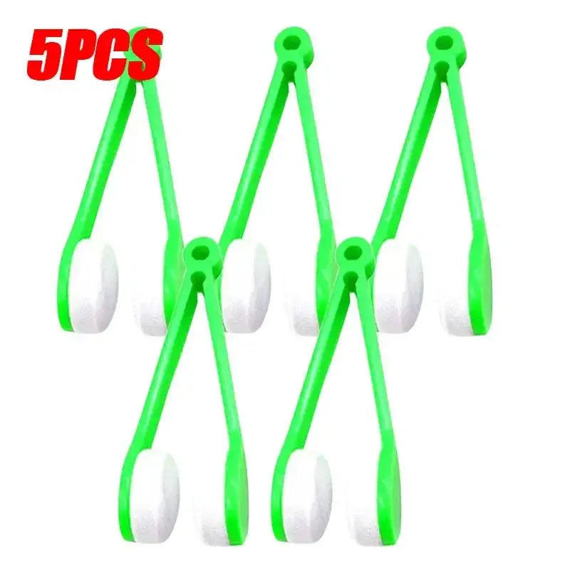 Portable Multifunctional Glasses Cleaning Brushes Microfiber For Eyeglasses Sunglasses Spectacles