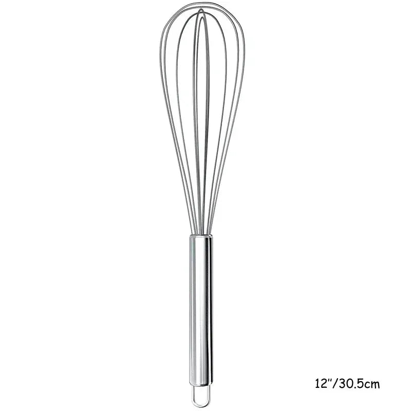 Stainless Steel Balloon Egg Whisk 8 Inch 10 Inch 12 Inch Beater for Eggs Cream Batter Kitchen Tools KC0231