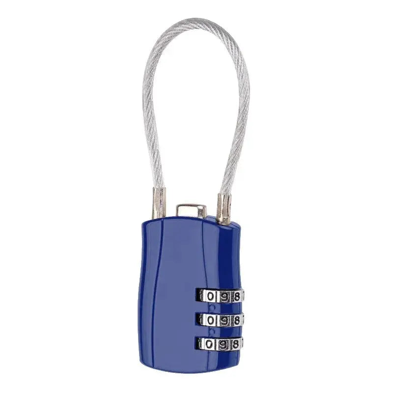1 Piece Luggage Travel Lock for Luggage Lockers Gym Cabinets File Cabinets and Tool Boxes