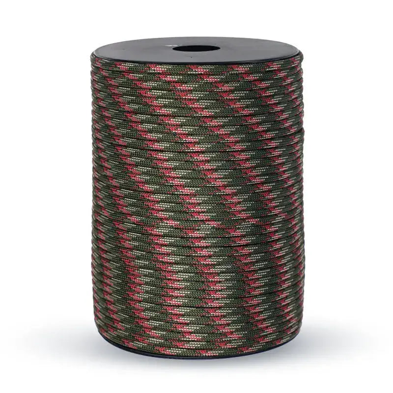 100m 50m 550 Paracord 9 Core Military Standard 4mm Outdoor Parachute Cord Survival Umbrella Tent Lanyard