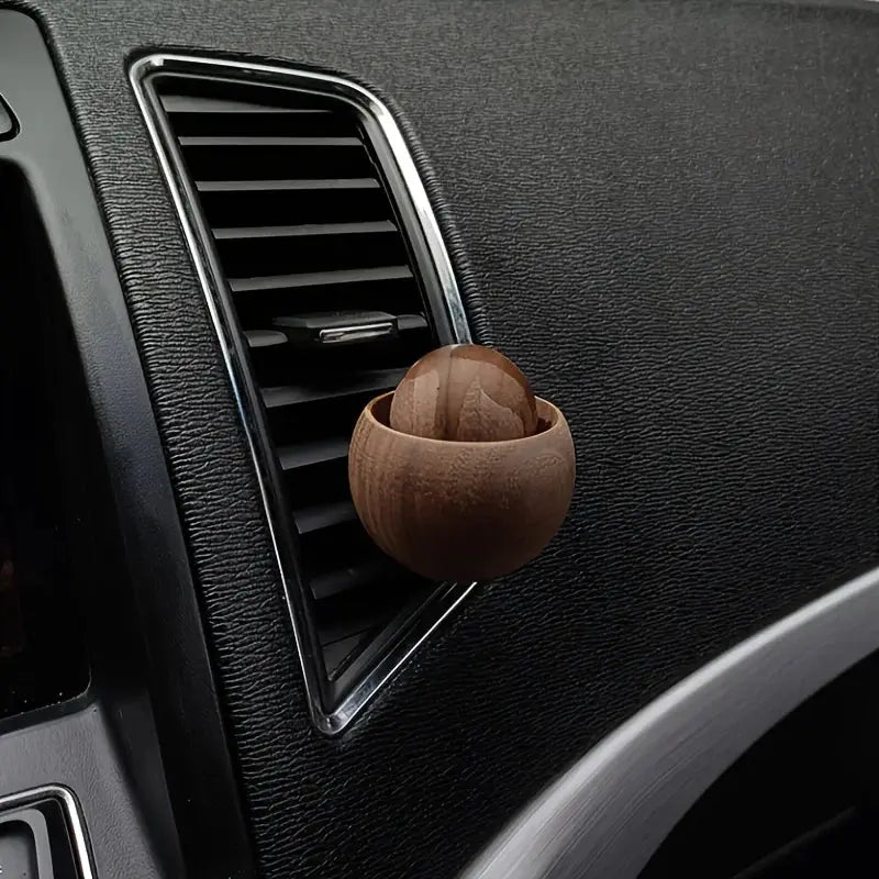 Wooden Mini Essential Oil Diffuser For Car And Home Portable Natural Fragrance For Bedroom Living Room Bathroom