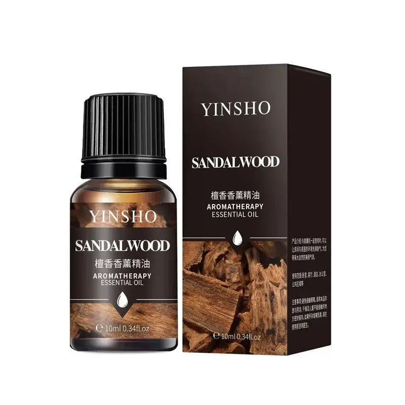 17 Flavors 10ml Essential Oils Set For Aroma Diffuser And Humidifier Lavender Rose Eucalyptus White Peach Oolong