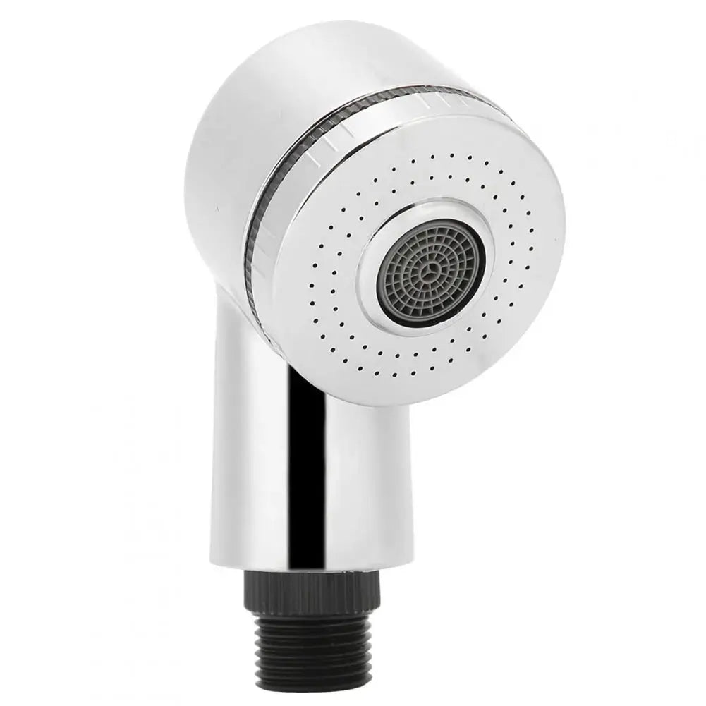 G1/2 interface chrome shower head attachment with side switch, water-saving design
