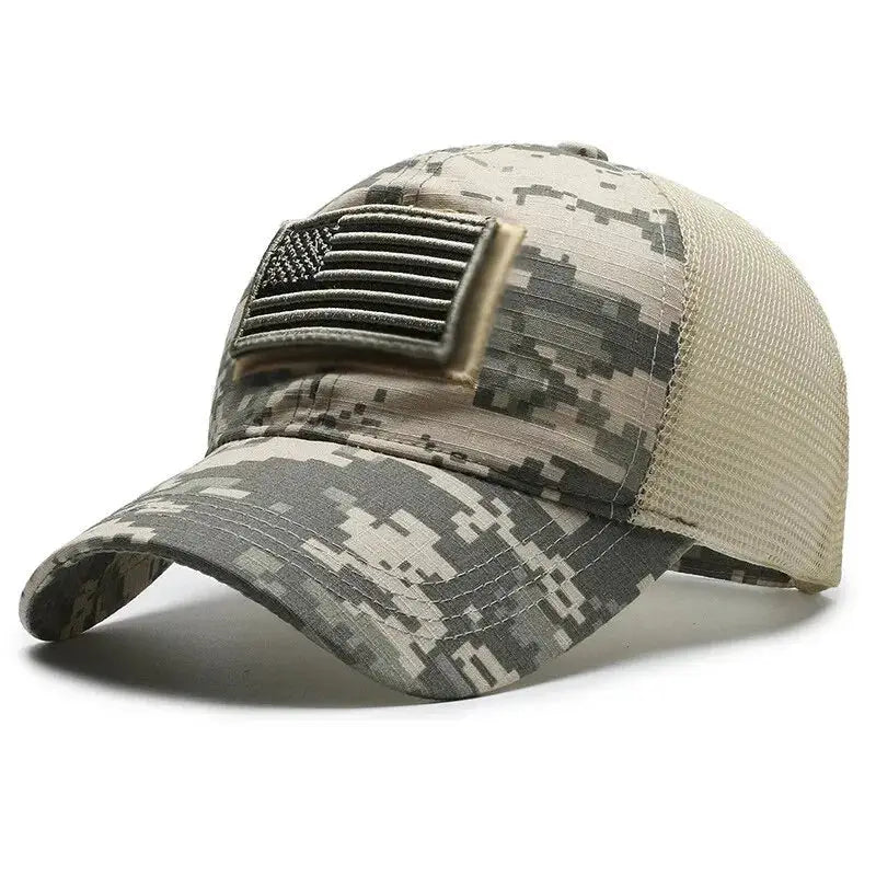 Unisex Mesh Baseball Cap Breathable Sun Protection Adjustable Fit Spring Summer Embroidered Hat