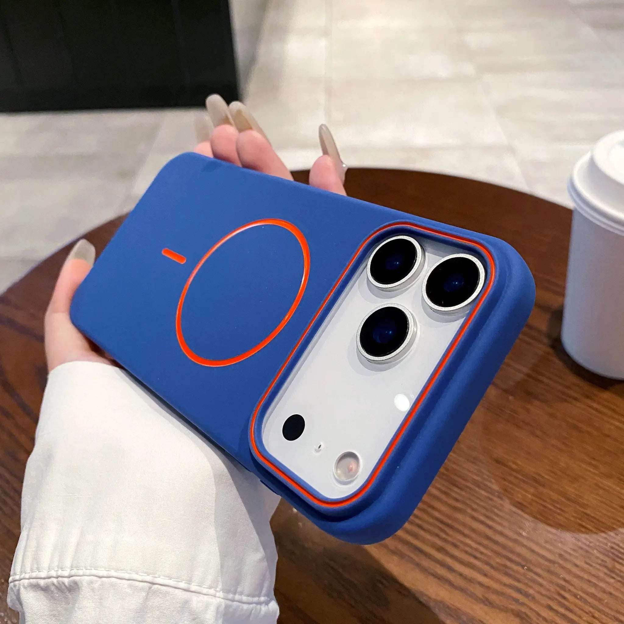 Luxury Magnetic Matte Soft Phone Case For iPhone 11 To 17 Pro Max MagSafe Compatible Shockproof Wireless Charging
