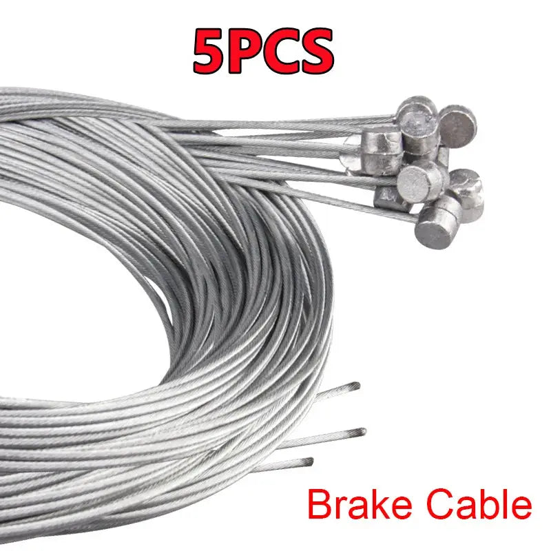 2M MTB Road Bicycle Brake Line Set Shifter Cable Core Wire For Fixed Gear And Standard Bikes