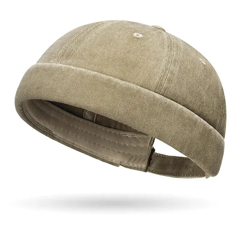 Street Style Soft Top Washed Hip Hop Cap Unisex Versatile Farmers Hat For Urban Everyday Wear
