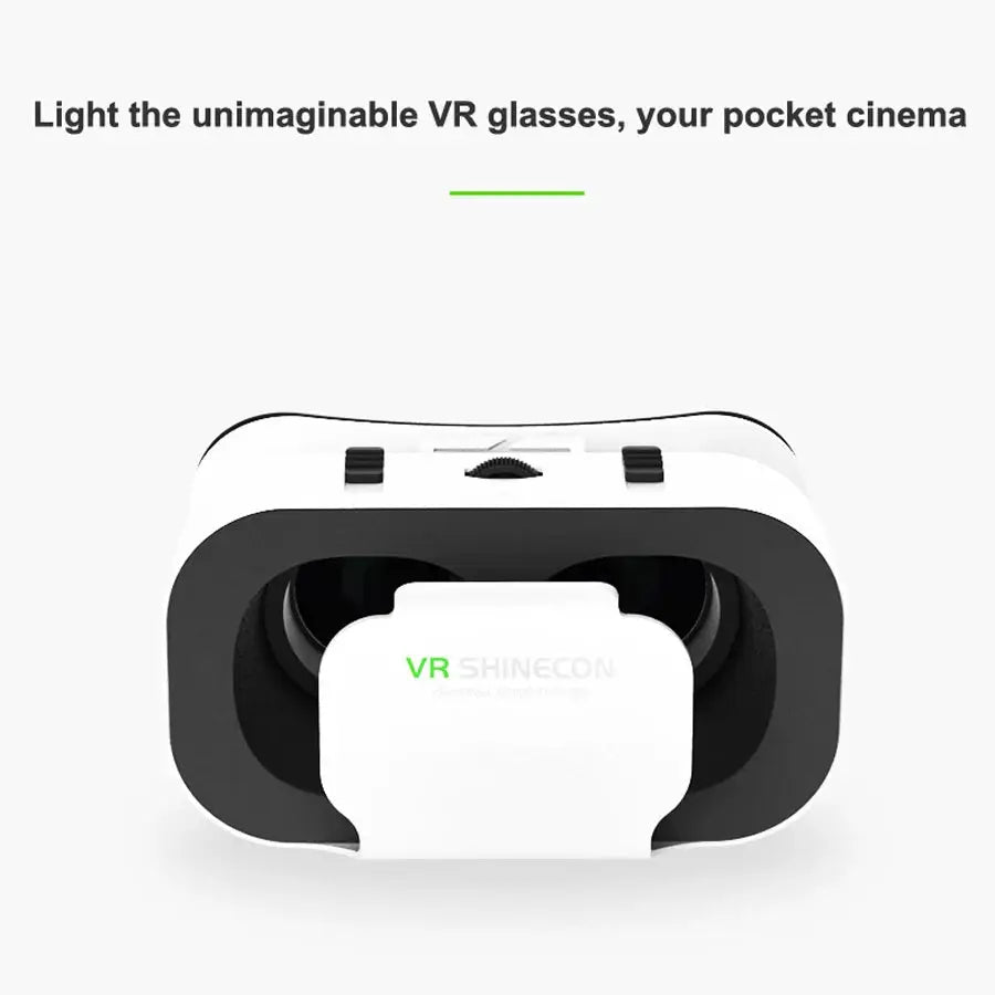 Shinecon Viar Virtual Reality VR Glasses Headset 3D Device Helmet Goggles For Smartphone Gaming
