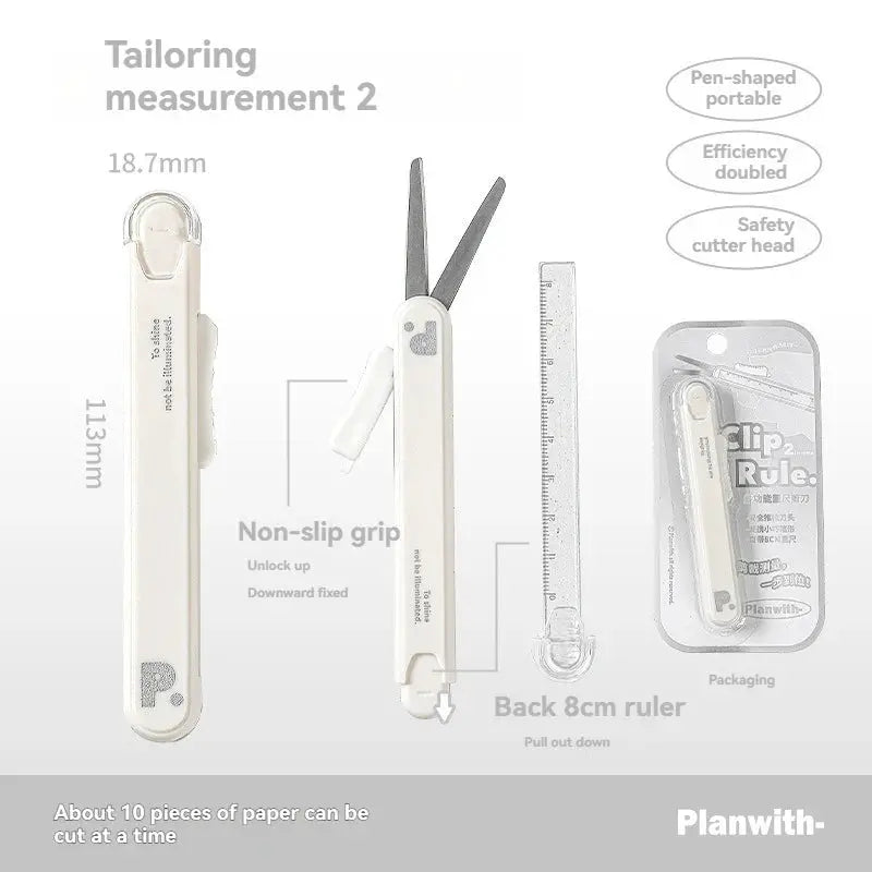 Mini Portable Pen Shape 2 In 1 Paper Cutter And Carving Knife For Scrapbooking Crafting Tools