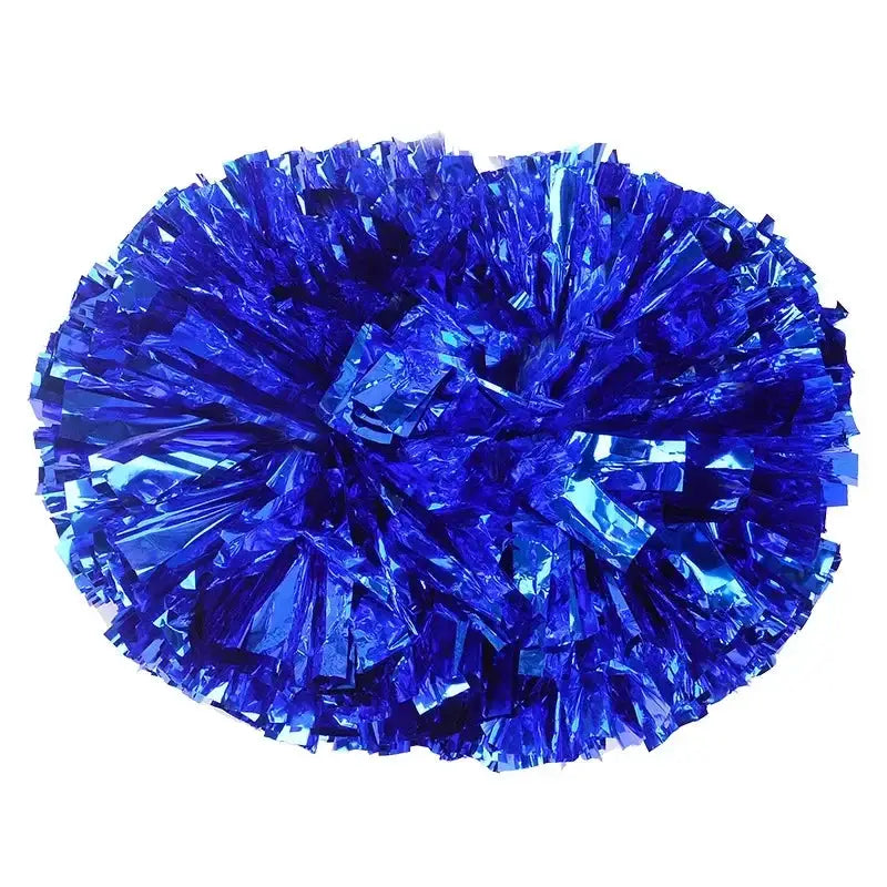 Large Cheerleading Pom Poms With Handle Cheer Balls Big Gold Silver Red Yellow Blue For Women And Kids Accessories