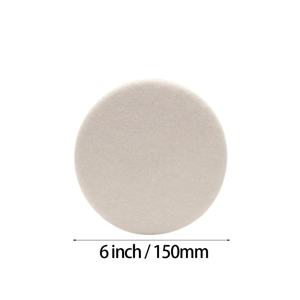 Wool Felt Polishing Pad For M10 M14 Polisher 75mm 100mm 125mm 150mm 180mm Wheel Glass Stainless Steel Scratch Repair