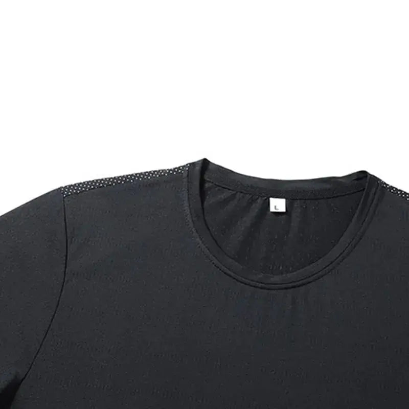 Mens Quick Dry Running Tee Breathable Summer Sports Shirt For Hiking Fishing And Outdoor Activities