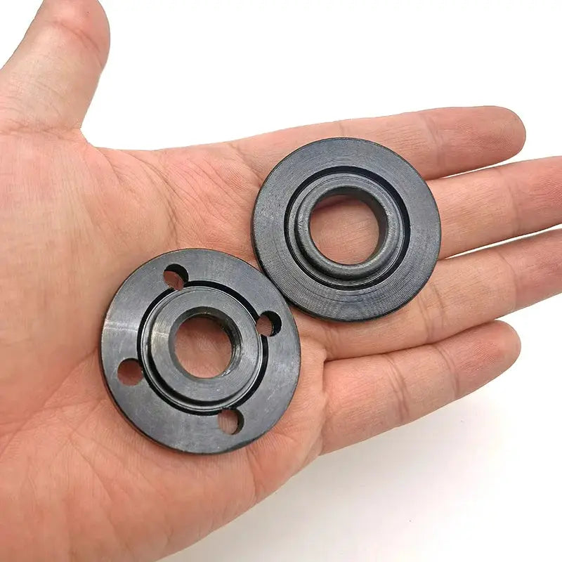 M10 M14 5/8-11 Thread Replacement for Angle Grinder Flange Nut Set Inner Outer Pressure Plate