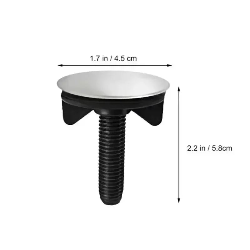 StainlessPro 45mm Tap Hole Blanking Plug Durable Stainless Steel Basin Cover For Unused Faucet Holes