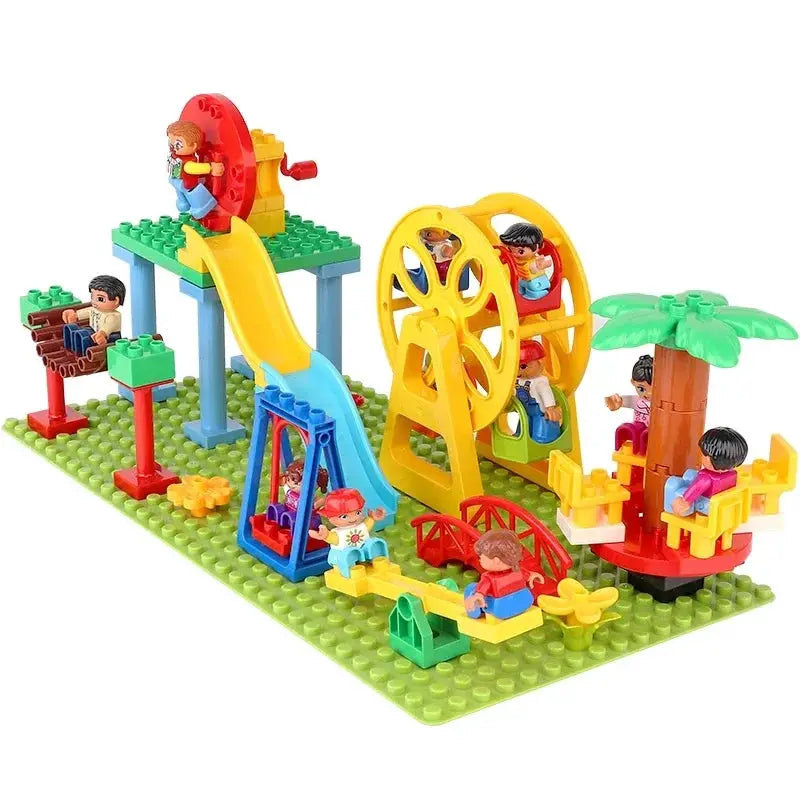 Big Building Blocks Compatible With Slide Swing Seesaw Playground Educational Creative Toy for Kids Gift