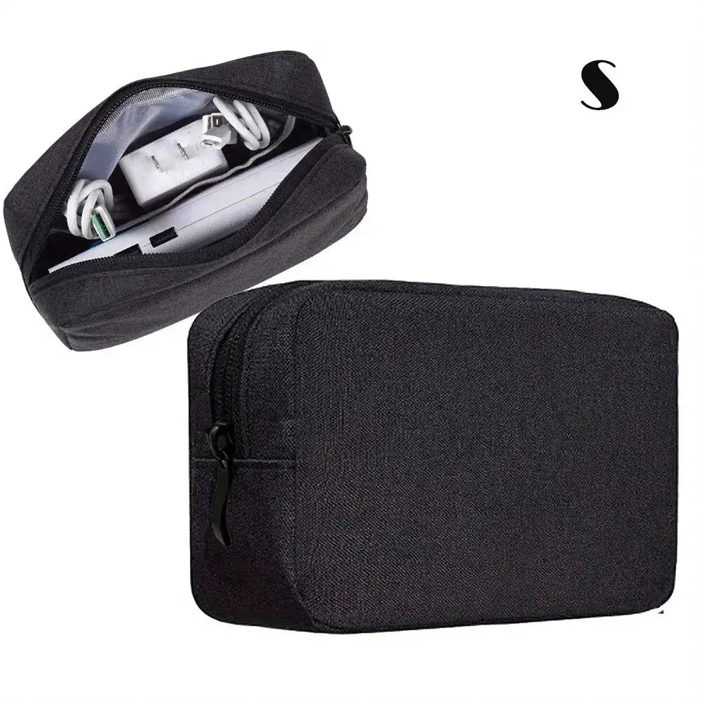 Travel Storage Bag Cables SD Cards Power Banks Small Electronics